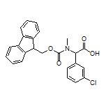 2-[Fmoc-(methyl)amino]-2-(3-chlorophenyl)acetic Acid