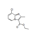 Methyl 8-Chloro-2-methylimidazo[1,2-a]pyridine-3-carboxylateEthyl 8-Chloro-2-methylimidazo[1,2-a]pyridine-3-carboxylate