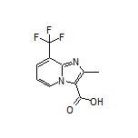 2-Methyl-8-(trifluoromethyl)imidazo[1,2-a]pyridine-3-carboxylic Acid