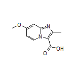 7-Methoxy-2-methylimidazo[1,2-a]pyridine-3-carboxylic Acid