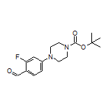 4-(4-Boc-piperazin-1-yl)-2-fluorobenzaldehyde