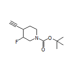 1-Boc-4-ethynyl-3-fluoropiperidine