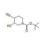 1-Boc-4-ethynylpiperidin-3-ol