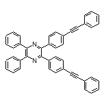 2,3-Diphenyl-5,6-bis[4-(phenylethynyl)phenyl]pyrazine