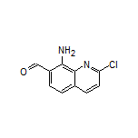 8-Amino-2-chloroquinoline-7-carbaldehyde