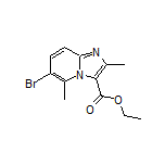 Ethyl 6-Bromo-2,5-dimethylimidazo[1,2-a]pyridine-3-carboxylate