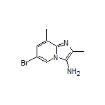 3-Amino-6-bromo-2,8-dimethylimidazo[1,2-a]pyridine