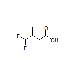 4,4-Difluoro-3-methylbutanoic Acid