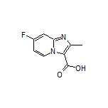 7-Fluoro-2-methylimidazo[1,2-a]pyridine-3-carboxylic Acid