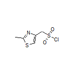 (2-Methyl-4-thiazolyl)methanesulfonyl Chloride