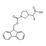 2-(1-Fmoc-3-pyrrolidinyl)-2-fluoroacetic Acid