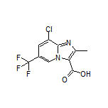 8-Chloro-2-methyl-6-(trifluoromethyl)imidazo[1,2-a]pyridine-3-carboxylic Acid