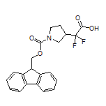 2-(1-Fmoc-3-pyrrolidinyl)-2,2-difluoroacetic Acid