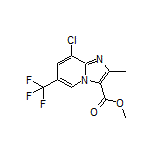 Methyl 8-Chloro-2-methyl-6-(trifluoromethyl)imidazo[1,2-a]pyridine-3-carboxylate