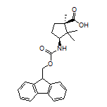 (1R,3S)-3-(Fmoc-amino)-1,2,2-trimethylcyclopentanecarboxylic Acid