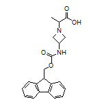 2-[3-(Fmoc-amino)azetidin-1-yl]propanoic Acid