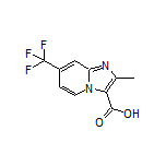 2-Methyl-7-(trifluoromethyl)imidazo[1,2-a]pyridine-3-carboxylic Acid