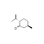 (2S,5R)-5-Methyl-2-(1-propen-2-yl)cyclohexanone