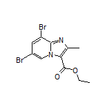 Ethyl 6,8-Dibromo-2-methylimidazo[1,2-a]pyridine-3-carboxylate