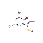 3-Amino-6,8-dibromo-2-methylimidazo[1,2-a]pyridine