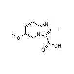 6-Methoxy-2-methylimidazo[1,2-a]pyridine-3-carboxylic Acid