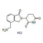 3-[4-(Aminomethyl)-1-oxo-2-isoindolinyl]piperidine-2,6-dione Hydrochloride