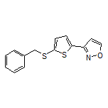 3-[5-(Benzylthio)-2-thienyl]isoxazole