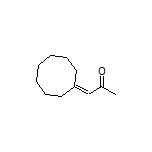 1-Cyclooctylidene-2-propanone