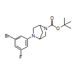 2-Boc-5-(3-bromo-5-fluorophenyl)-2,5-diazabicyclo[2.2.1]heptane