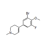 4-(3-Bromo-5-fluoro-4-methoxyphenyl)-1-methyl-1,2,3,6-tetrahydropyridine