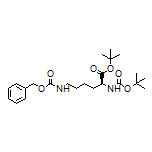 tert-Butyl N2-Boc-N6-Cbz-L-lysinate