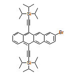 [(8-Bromotetracene-5,12-diyl)bis(ethyne-2,1-diyl)]bis(triisopropylsilane)