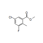 Methyl 5-Chloro-3-fluoro-2-methylbenzoate