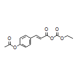 Ethoxycarbonyl (2E)-3-(4-Acetyloxyphenyl)-2-propenoate