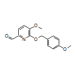 5-Methoxy-6-[(4-methoxybenzyl)oxy]pyridine-2-carbaldehyde