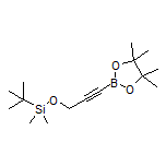 [3-[(tert-Butyldimethylsilyl)oxy]prop-1-yn-1-yl]boronic Acid Pinacol Ester