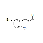 (E)-4-(5-Bromo-2-chlorophenyl)but-3-en-2-one