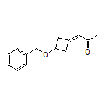 1-[3-(Benzyloxy)cyclobutylidene]-2-propanone