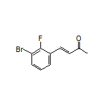 (E)-4-(3-Bromo-2-fluorophenyl)but-3-en-2-one