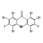 Bis(2,3,5,6-tetrabromo-4-fluorophenyl)methanone