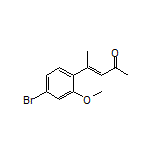 (E)-4-(4-Bromo-2-methoxyphenyl)pent-3-en-2-one