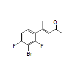 (E)-4-(3-Bromo-2,4-difluorophenyl)pent-3-en-2-one