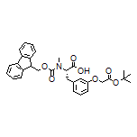 (S)-2-[Fmoc-(methyl)amino]-3-[3-[2-(tert-butoxy)-2-oxoethoxy]phenyl]propanoic Acid