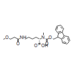 (S)-2-[Fmoc-(methyl)amino]-6-(3-methoxypropanamido)hexanoic Acid