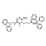 (S)-2-[Fmoc-(methyl)amino]-6-oxo-6-(tritylamino)hexanoic Acid