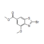 Methyl 2-Bromo-4-methoxybenzo[d]thiazole-6-carboxylate