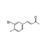 (E)-4-(3-Bromo-4-methylphenyl)but-3-en-2-one