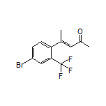 (E)-4-[4-Bromo-2-(trifluoromethyl)phenyl]pent-3-en-2-one