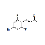 (E)-4-(4-Bromo-2,6-difluorophenyl)but-3-en-2-one