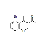 (E)-4-(2-Bromo-6-methoxyphenyl)pent-3-en-2-one